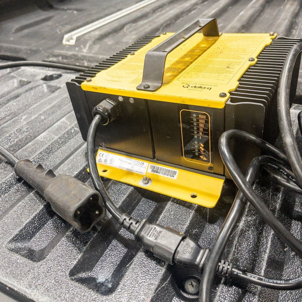 Delta-Q QuiQ 48V Golf Cart Battery Charger 913-4800-09 Lead Acid Charger Working